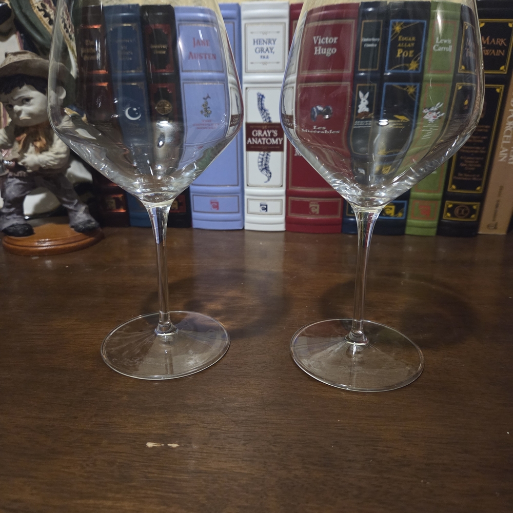 Crystal Clear Wine Glass Pair